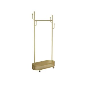 Percha colgador con cesta
